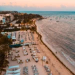 Playa del Carmen ubytování relax na pláži