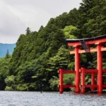 Hora Fudži svatyně Hakone