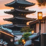 Průvodce Tokio, tradiční japonská pagoda